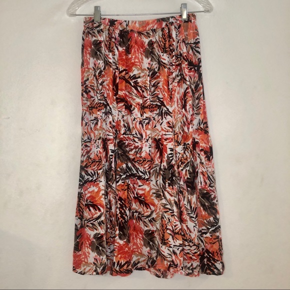 Laura Scott Boho Print Midi Skirt Size Small - Picture 5 of 9